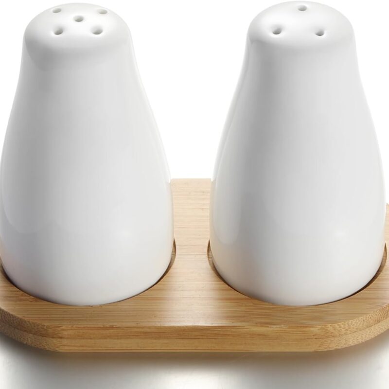 Ceramic Salt and Pepper Shaker Set